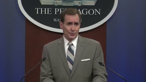 John Kirby says "thousands" of ISIS-K prisoners released by the Taliban from prisons in Afghanistan.