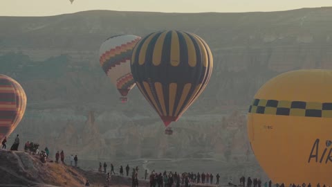 Balloons Up In The Sky