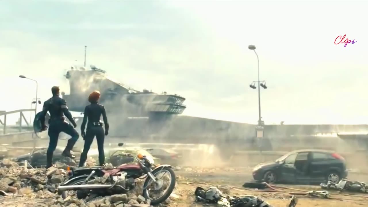 Avenger movie fight scene