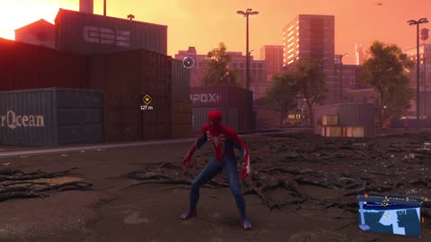 Spider Man 2 Docks Battle