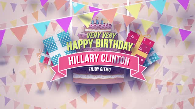 Happy Birthday Crooked Hillary!