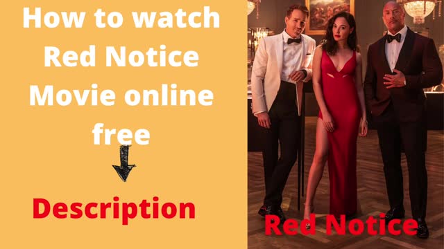 Red Notice movie coming Soon 2021