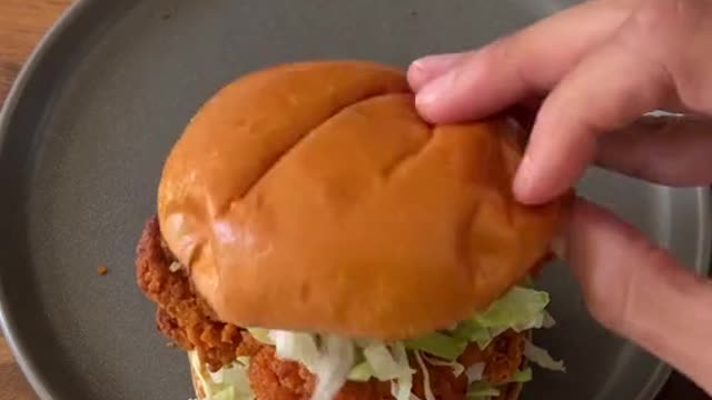 Chicken Cheeseburger Tutorial