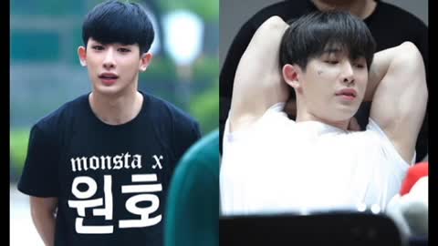 MONSTA X's Wonho Shocks Fans With His Muscles!