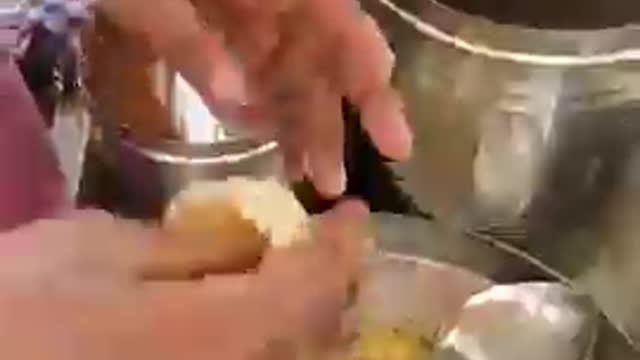 Indian Street Food - GolGappa - Fuchka - Golgappe - Street food