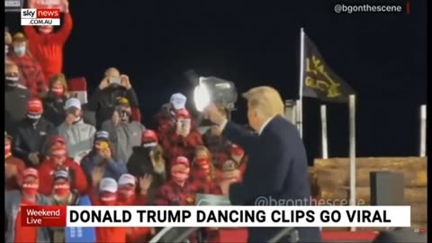 Donald Trump Dancing to the song "Macho Man"