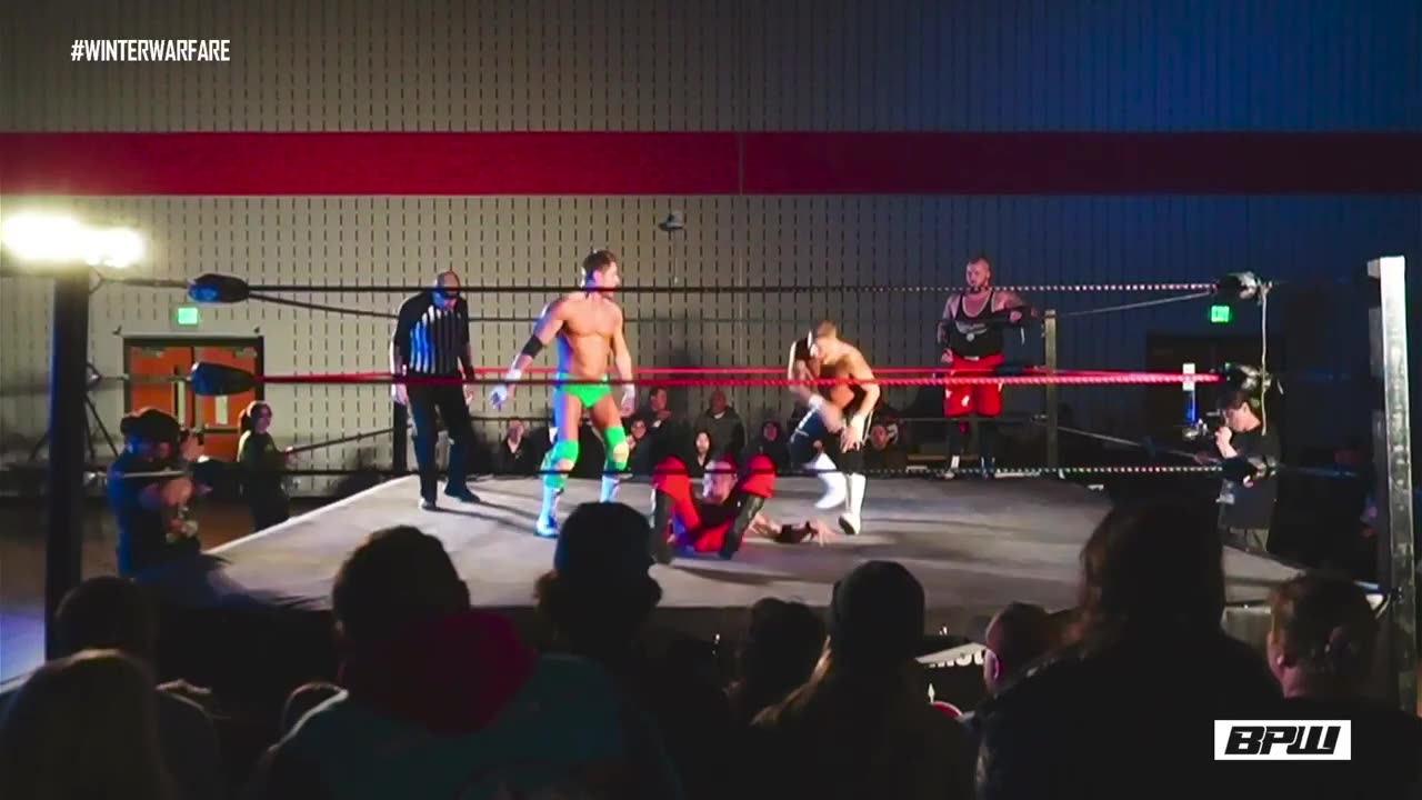 Winter Warfare 01/13/2024 Match 08 - Killian Krowe & RYZIN vs Caleb Crush & Gino "TOLDYOUSO" Rivera