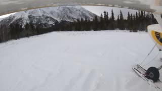 C-180 on skis