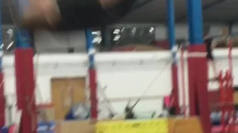 Triple frontflip onto ground!!!