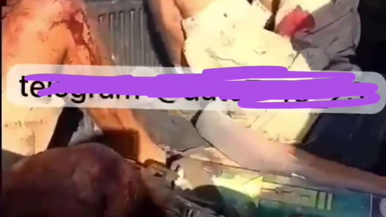 This is how the Islamists treated civilians, innocent ones, being taken hostage.