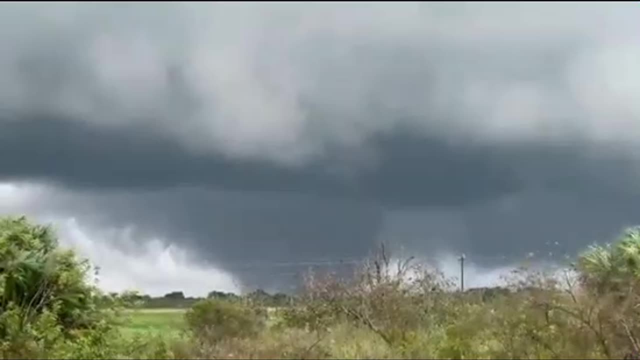 Tornado on the ground in South Florida near I-75 west of Fort Lauderdale