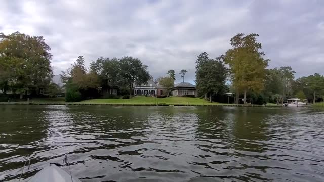 Camp life on Bayou Lacombe