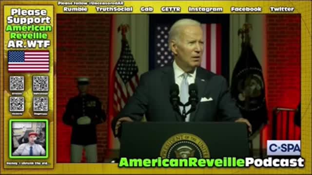 #Biden calls for #unity against all #trump supporters! #speech #podcast #shorts #reaction