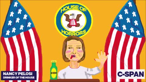 Nancy Pelosi's Drunken Press Conference Rant Animated