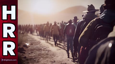 10,000 Illegals pouring in each day to replace the Americans!