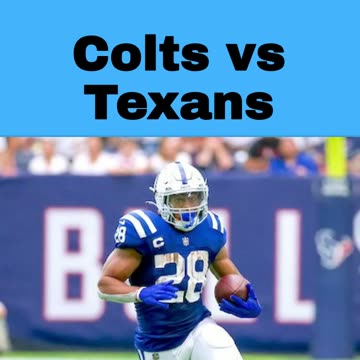 Things To Watch Texans vs Colts Bet Preview