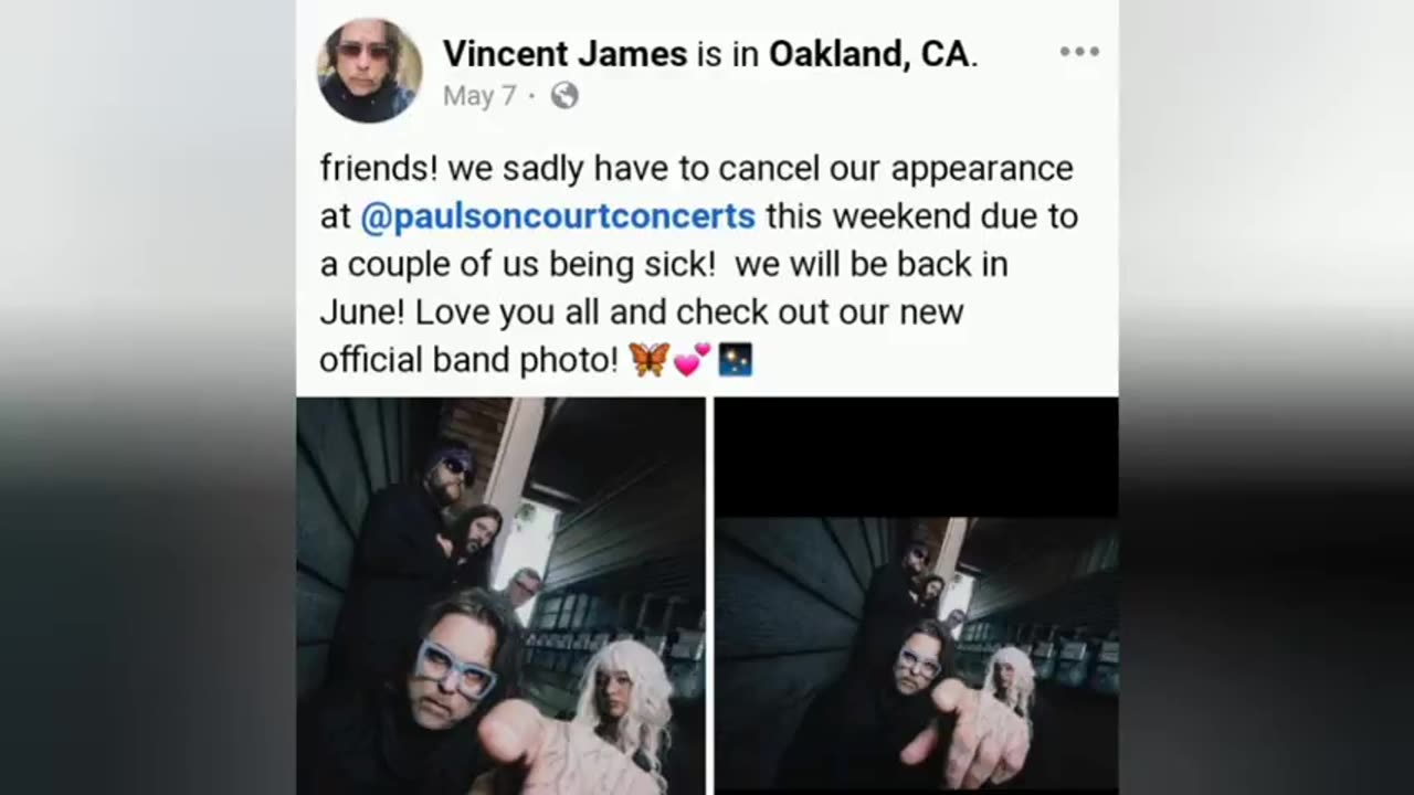 VINCENT JAMES WAS A JABBED MUSICIAN & PHOTOGRAPHER. NOW HE'S DEAD.
