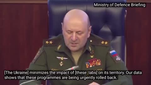 RUSSIA MINISTRY OF DEFENCE BRIEFING - BLOWING THE LID OFF PENTAGON BIOLOGICAL WEAPONS IN UKRAINE