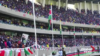 "Hustler" William Ruto sworn in as Kenya's president after close election