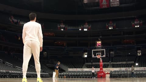 Epic Shot! NASA and NBA Demonstrate "Nothin' But Net"