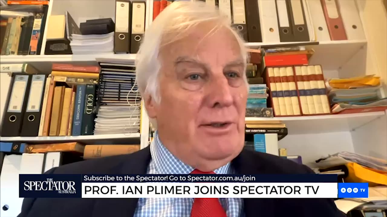 Professor Ian Plimer on climate change - "We are being fed an enormous load of rubbish.