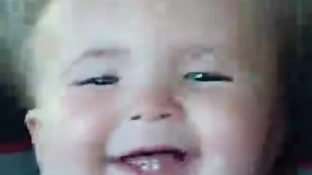 Funny cute baby