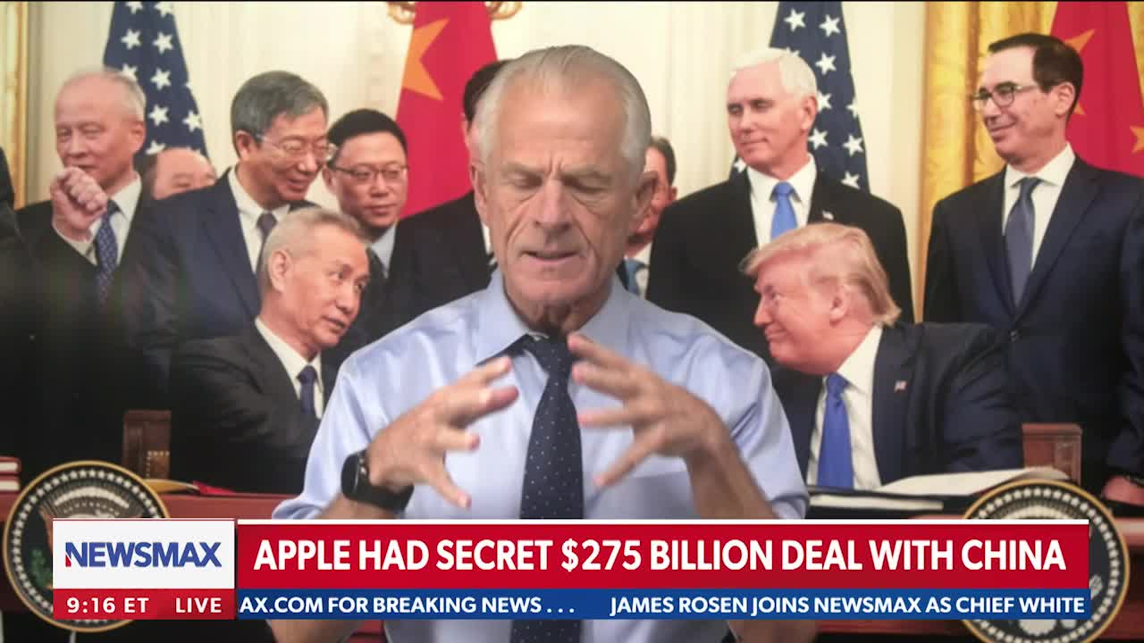 Navarro Calls Out a Rotten Apple CEO