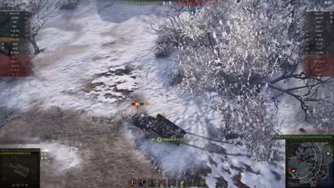 The new snowball mode of World of Tanks is shocking debut,