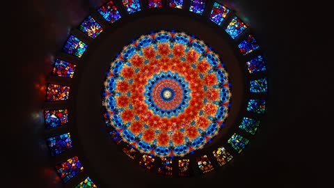 free footage Kaleidoscope Art