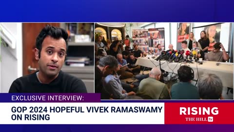 Vivek Ramaswamy On Rising: Neocons, TheLeft BOTH Wrong On Israel-Palestine; 'I'mAmerica First'