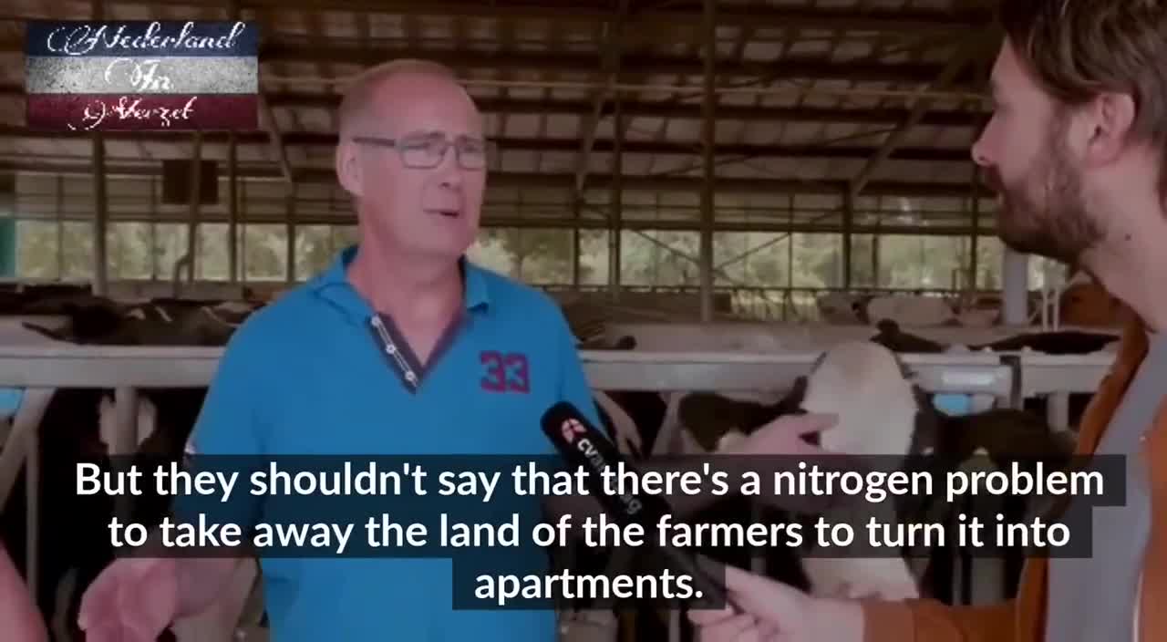 .🇳🇱 BOOM Dutch farmer explains what his government are doing to their industry