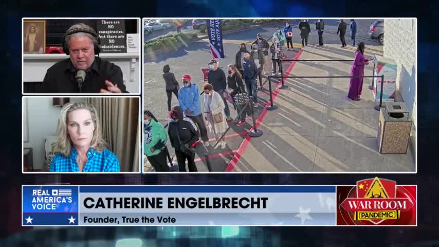 True The Vote discusses election fraud on War Room.
