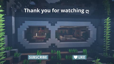 Building underwater mansion in Minecraft #minecraft #underwaterhouse
