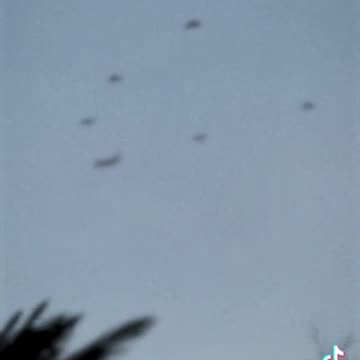 Trump gets Military Escort