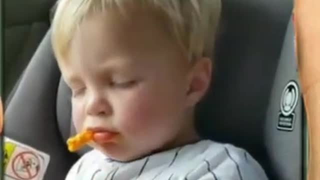 Cute baby Sleeping Instantly | Funny video | Short Compilation