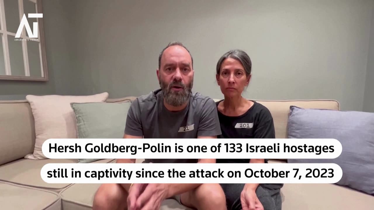 Hamas issues video showing Israeli American hostage Goldberg Polin | Amaravati Today