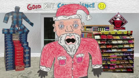 EVEN SANTA NEEDS TO HIT THE BODEGA