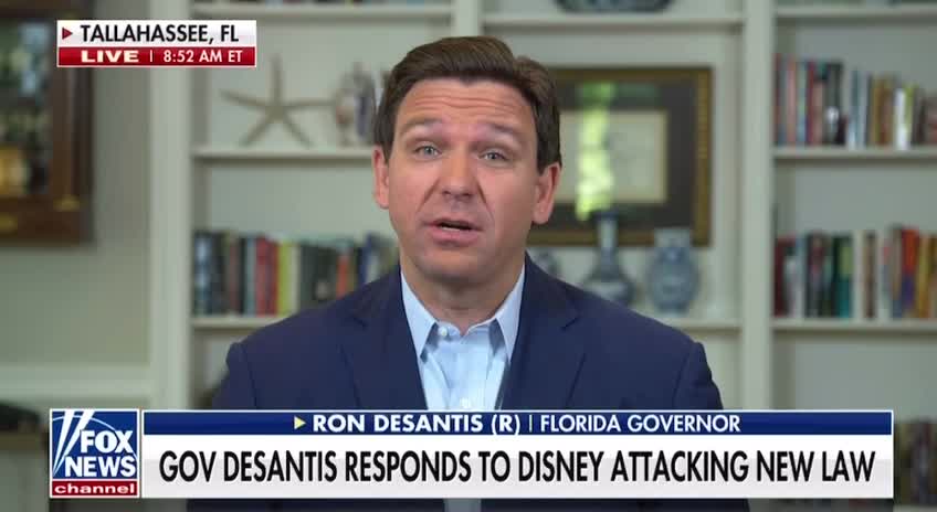 Gov. DeSantis & the state legislature in Florida are pushing to remove Disney’s special privileges that allows them to essentially self-govern