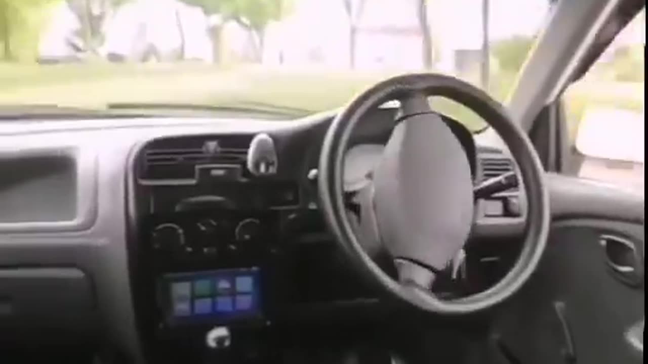 20 Yr Old Student From Abbottabad Amazed Everyone By Driving An Efficient Car Using A Keyboard