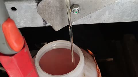 Frozen oil