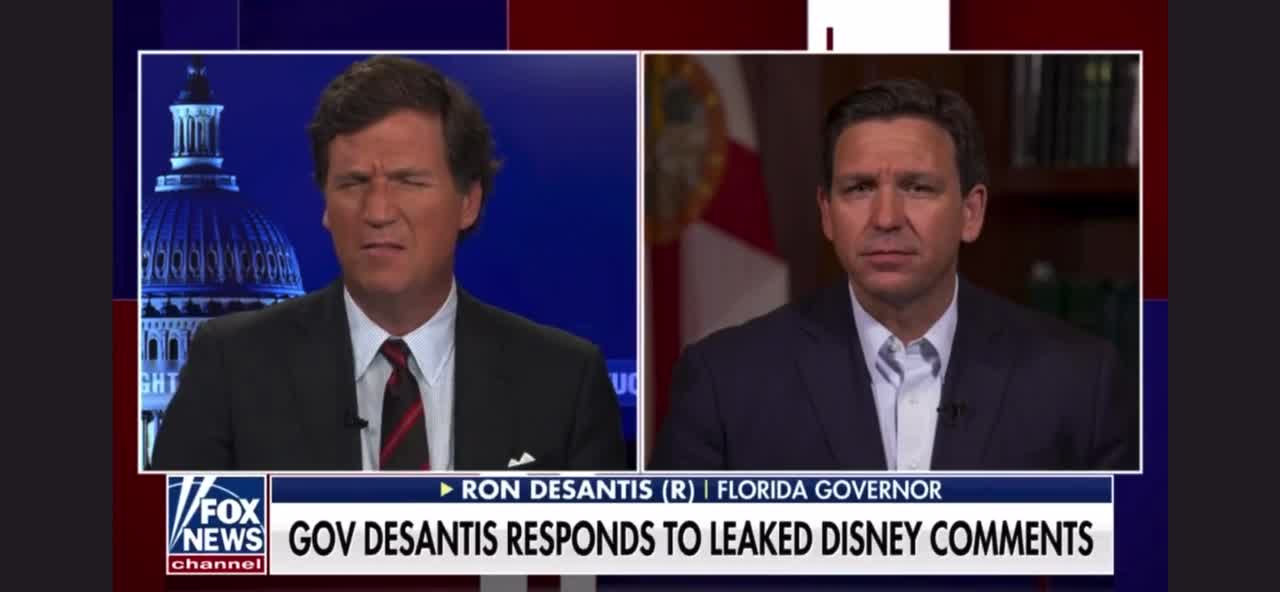 USA - Governor Desantis Gives Both Barrels To Disney Corp - What they really want..