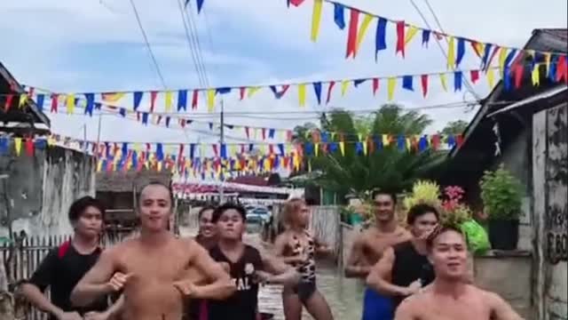 it's more fun in the Philippines - fiesta and flood edition