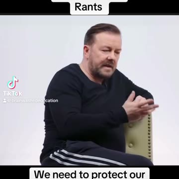 Ricky Gervais we need to protect the wildlife