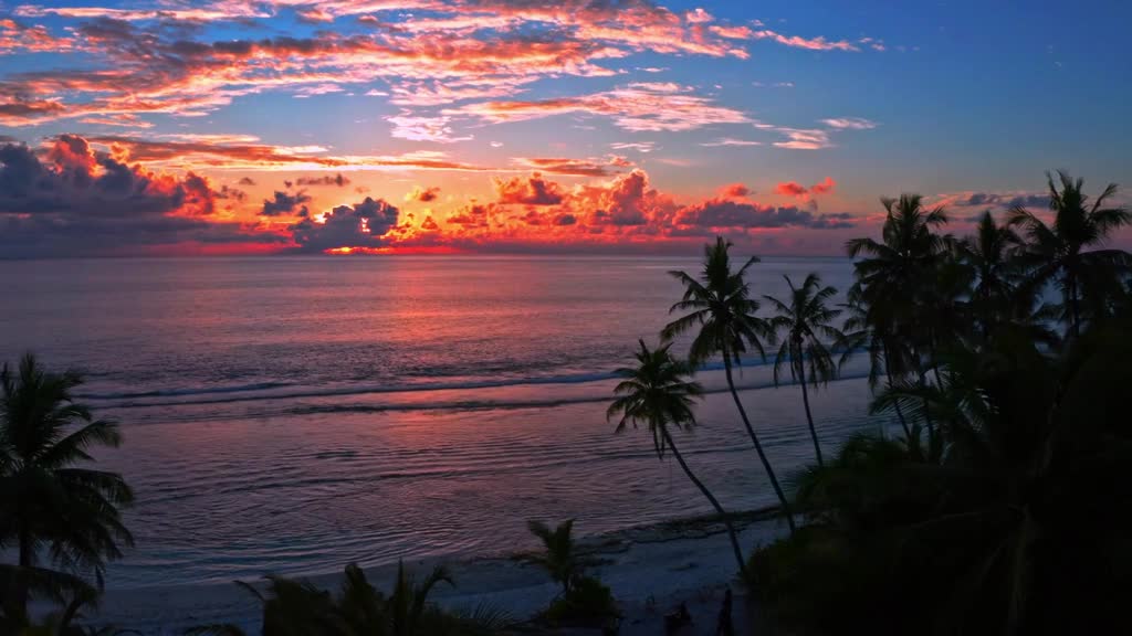 Capture of a Beautiful Breathtaking Sunset View