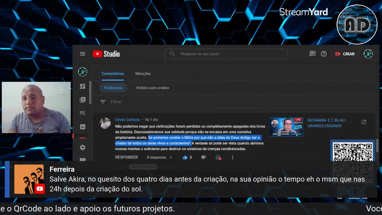 REGISTROS SAMURAI - W48ZNxOic9U - COMENTANDO OS COMENTARIOS DO CANAL