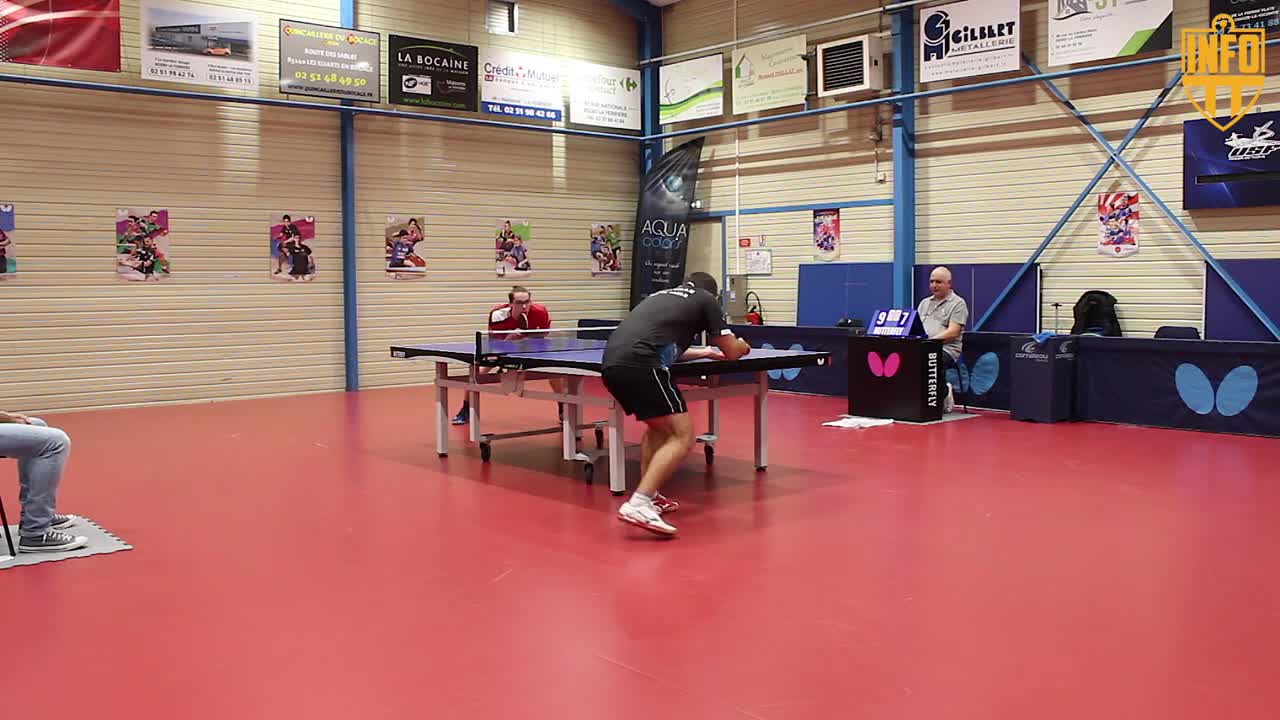 FERRIERE VENDEE TENNIS DE TABLE vs AC ABBEVILLE TENNIS DE TABLE