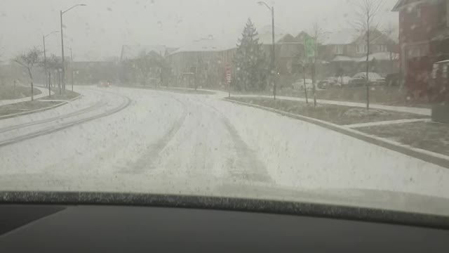 Winter Driving in Toronto