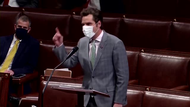 Matt Gaetz Flames congress. School is in session!