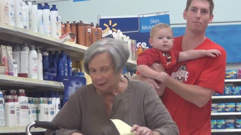 The moment an old lady questions her own sanity
