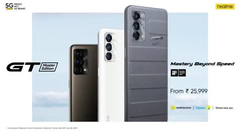 realme GT Master Edition Lightning Fast